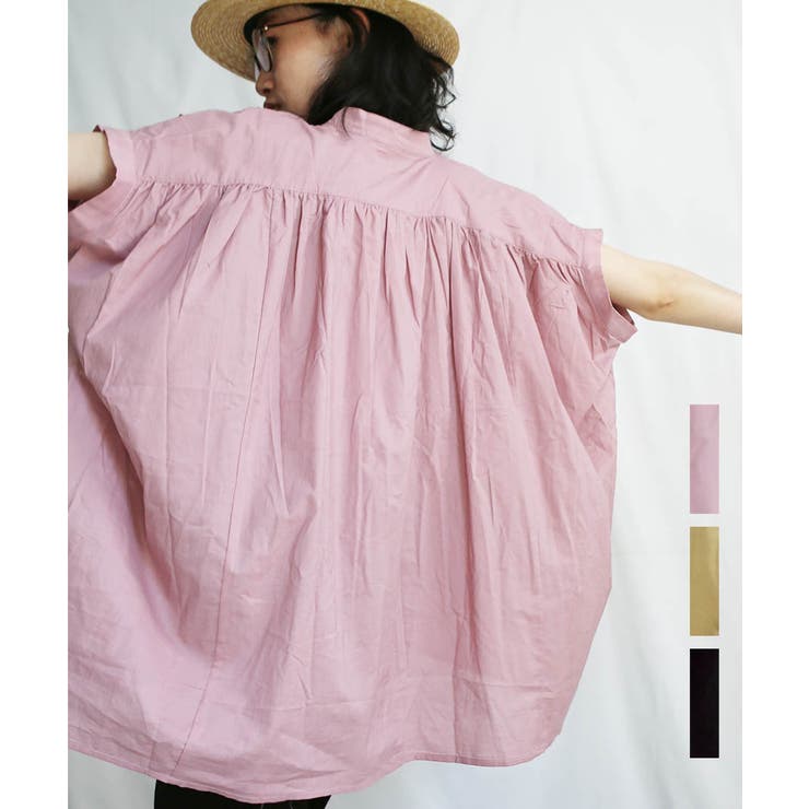 Color Gather Blouse | ARGO TOKYO | 詳細画像1 