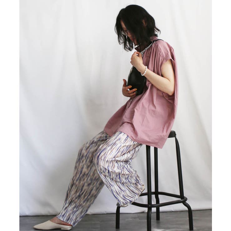 Color Gather Blouse | ARGO TOKYO | 詳細画像20 