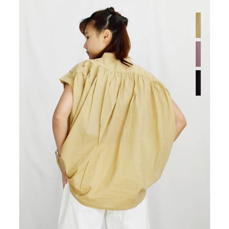 ベージュ | Cotton Color Gather | ARGO TOKYO