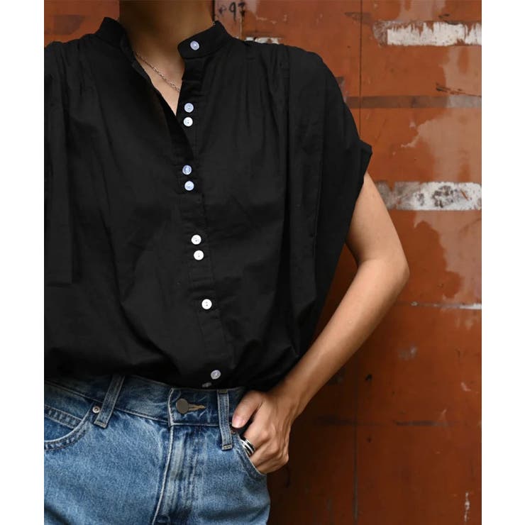 ブラック | Cotton Color Gather | ARGO TOKYO