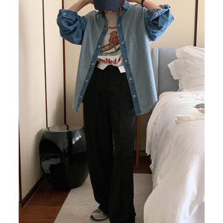 Switching Denim Shirt | ARGO TOKYO | 詳細画像10 