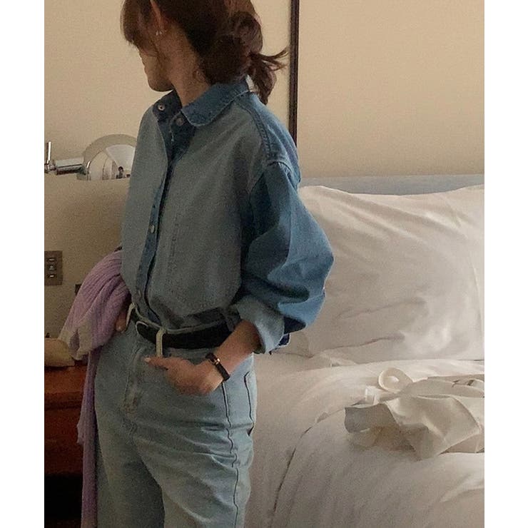 Switching Denim Shirt | ARGO TOKYO | 詳細画像4 