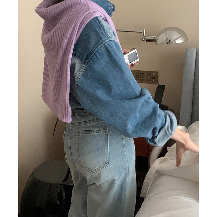 Switching Denim Shirt | ARGO TOKYO | 詳細画像8 