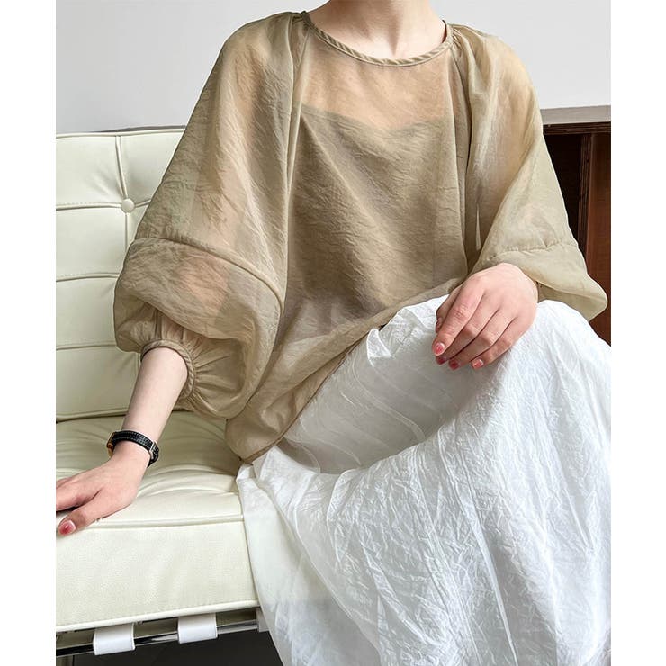 Puff Sleeve Sheer | ARGO TOKYO | 詳細画像13 
