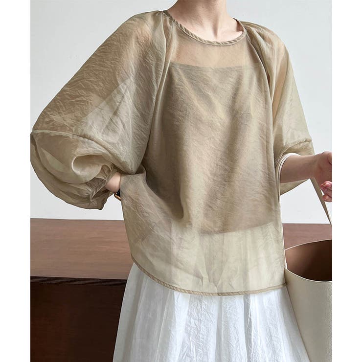 Puff Sleeve Sheer | ARGO TOKYO | 詳細画像15 