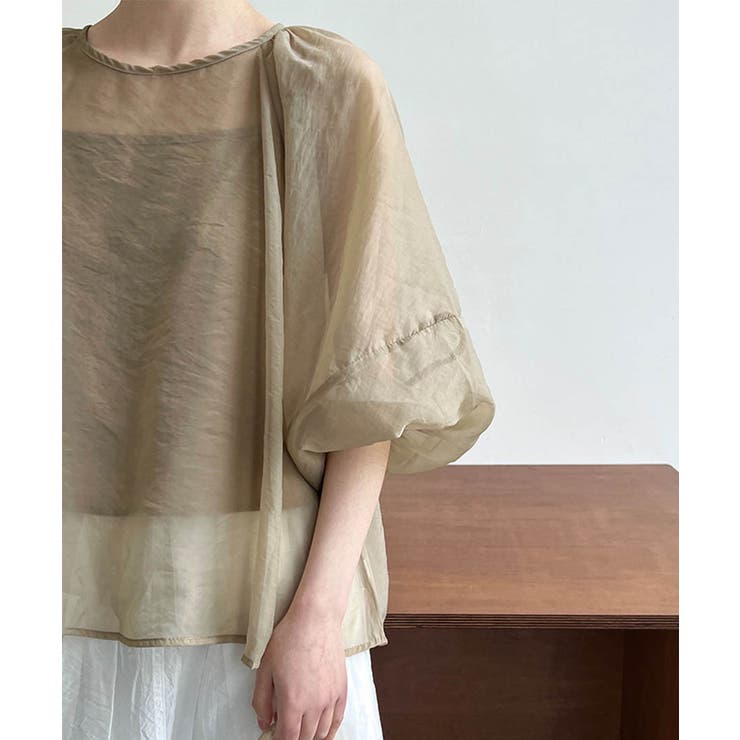 Puff Sleeve Sheer | ARGO TOKYO | 詳細画像19 