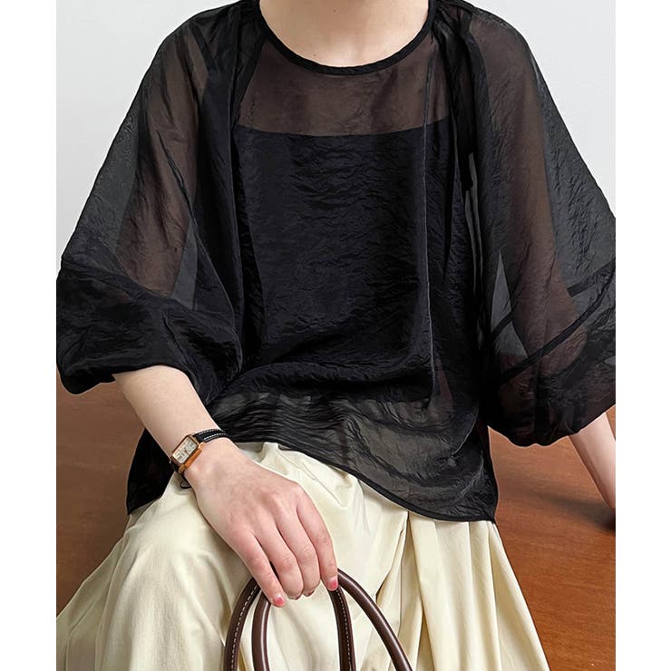 Puff Sleeve Sheer | ARGO TOKYO | 詳細画像23 