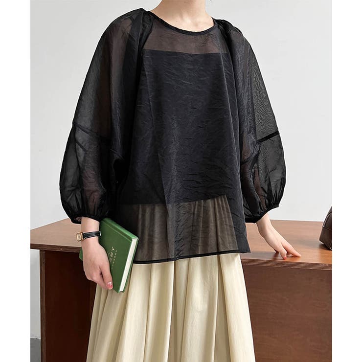 Puff Sleeve Sheer | ARGO TOKYO | 詳細画像24 
