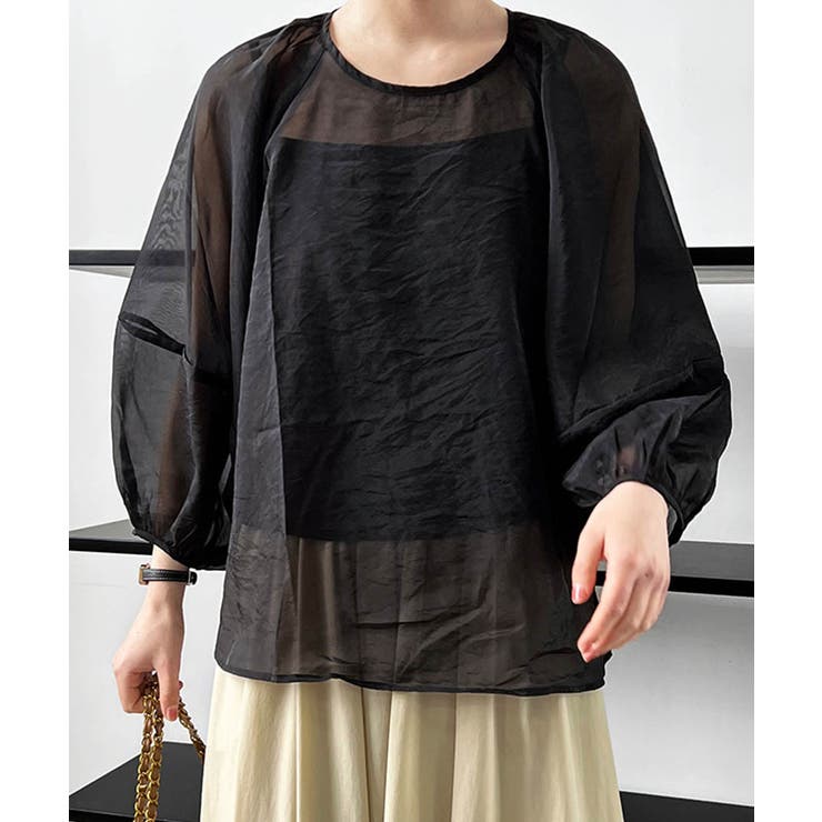 Puff Sleeve Sheer | ARGO TOKYO | 詳細画像25 