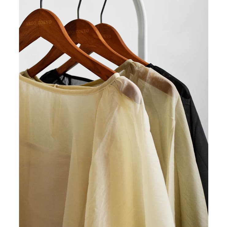 Puff Sleeve Sheer | ARGO TOKYO | 詳細画像3 