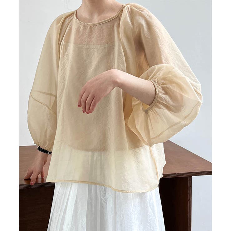 Puff Sleeve Sheer | ARGO TOKYO | 詳細画像5 