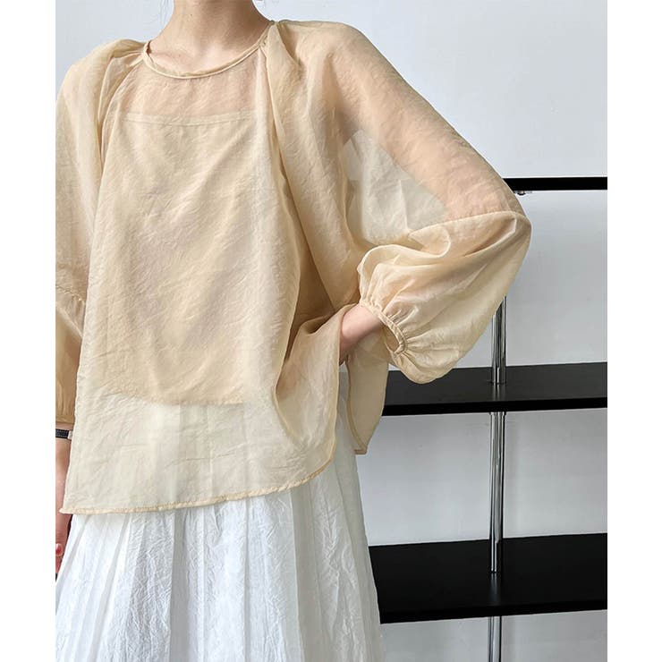 Puff Sleeve Sheer | ARGO TOKYO | 詳細画像6 