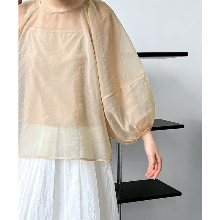 Puff Sleeve Sheer | ARGO TOKYO | 詳細画像8 