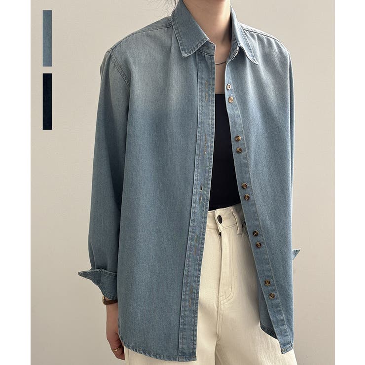 サックス | Double Button Denim | ARGO TOKYO