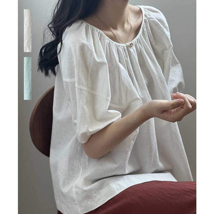 ホワイト | Cotton Rinen Back | ARGO TOKYO