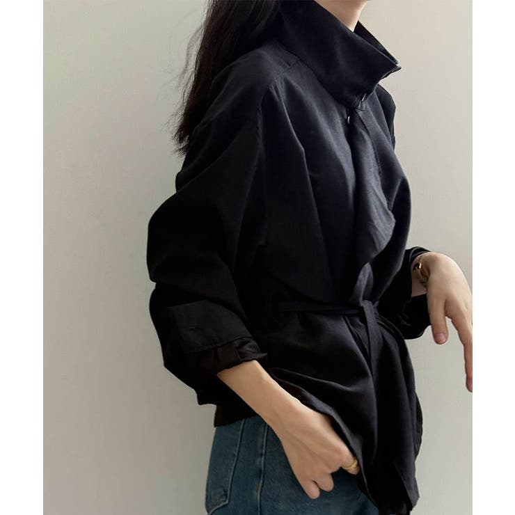 Velvety Stand Collar | ARGO TOKYO | 詳細画像12 