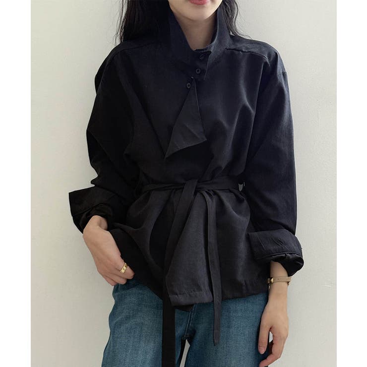 Velvety Stand Collar | ARGO TOKYO | 詳細画像14 