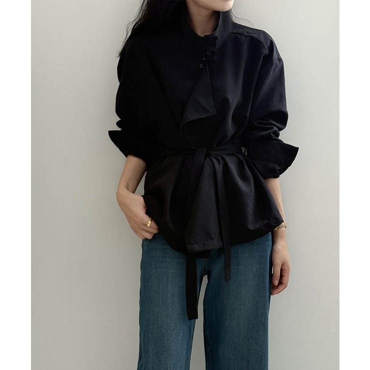 Velvety Stand Collar | ARGO TOKYO | 詳細画像15 