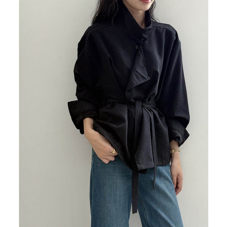 Velvety Stand Collar | ARGO TOKYO | 詳細画像16 