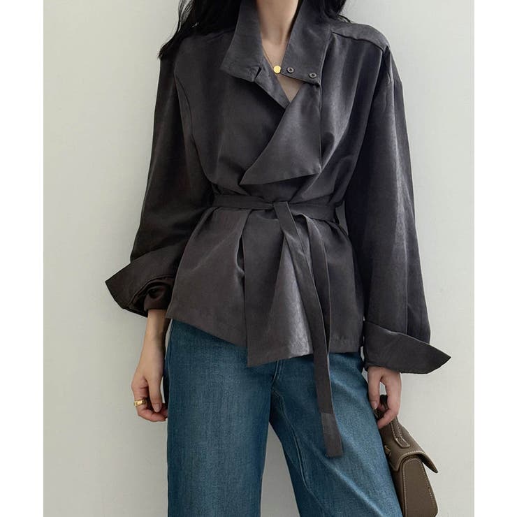 Velvety Stand Collar | ARGO TOKYO | 詳細画像3 