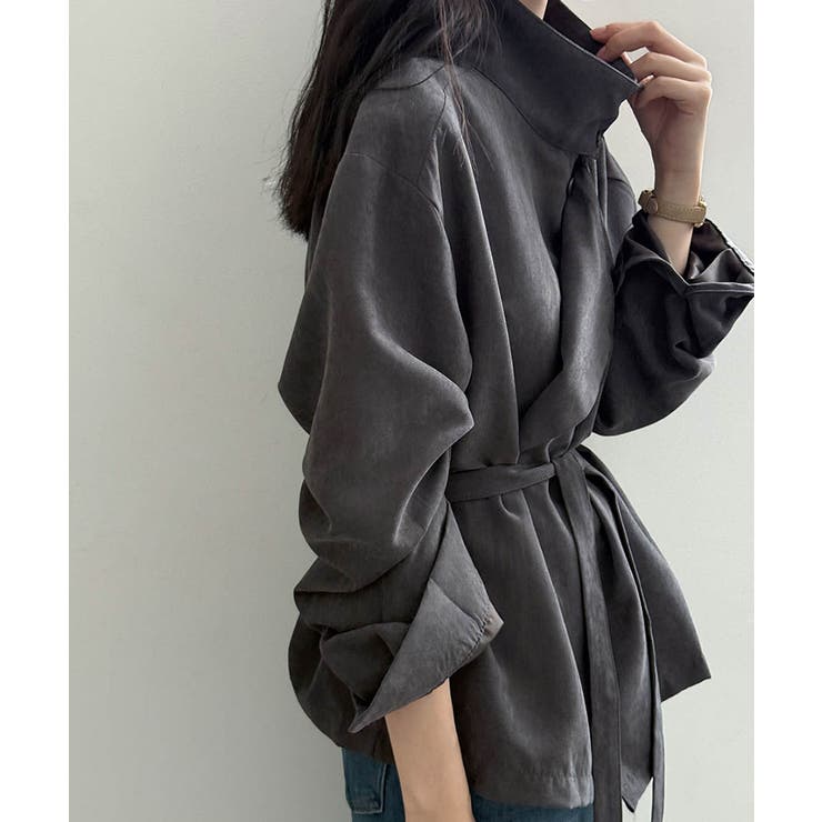 Velvety Stand Collar | ARGO TOKYO | 詳細画像4 