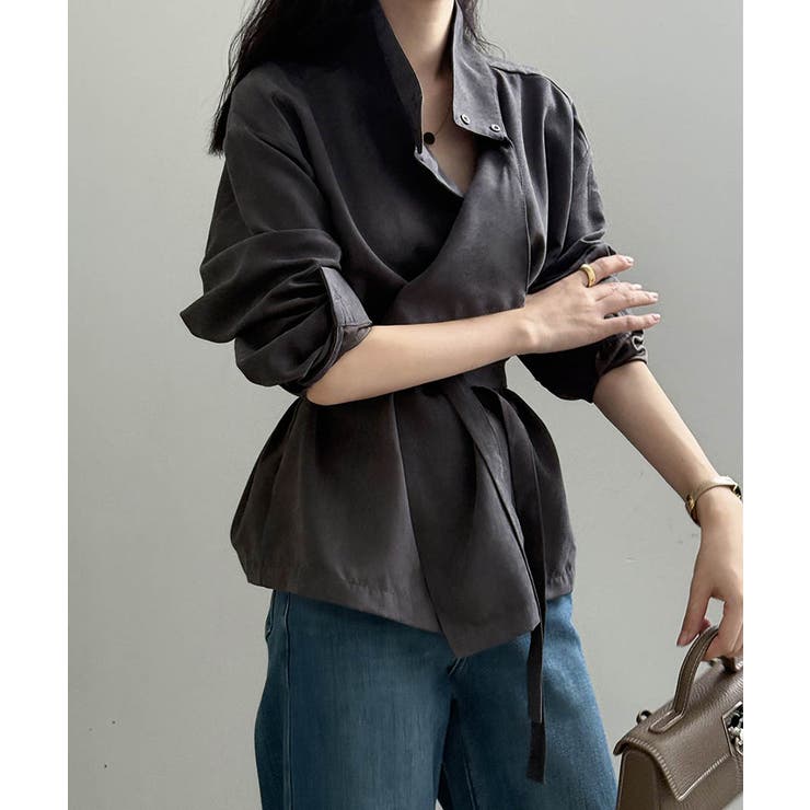 Velvety Stand Collar | ARGO TOKYO | 詳細画像5 