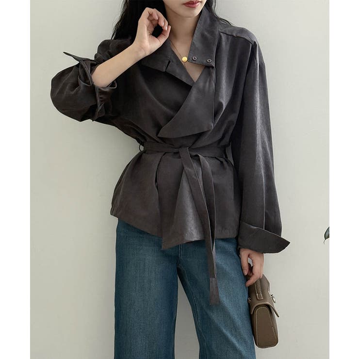 Velvety Stand Collar | ARGO TOKYO | 詳細画像6 