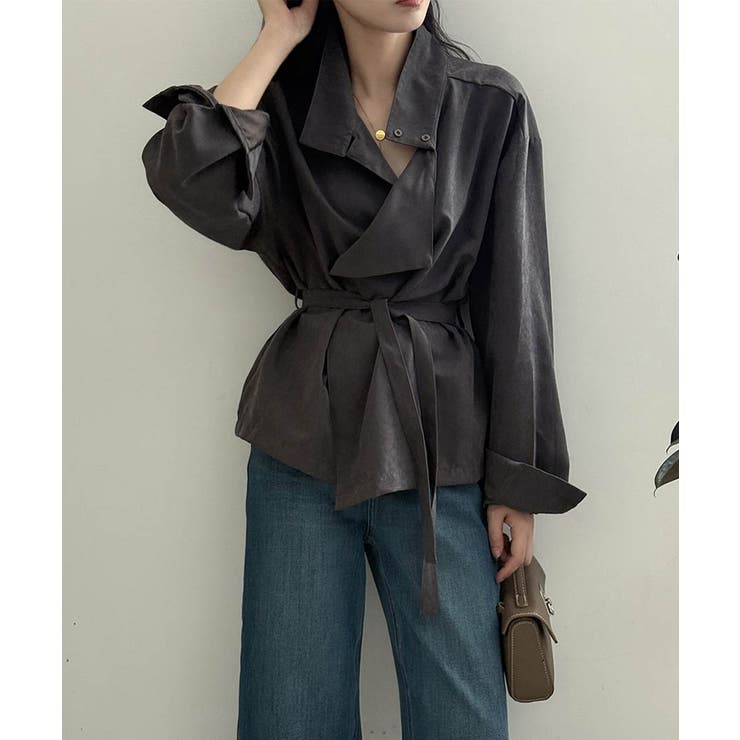 Velvety Stand Collar | ARGO TOKYO | 詳細画像9 