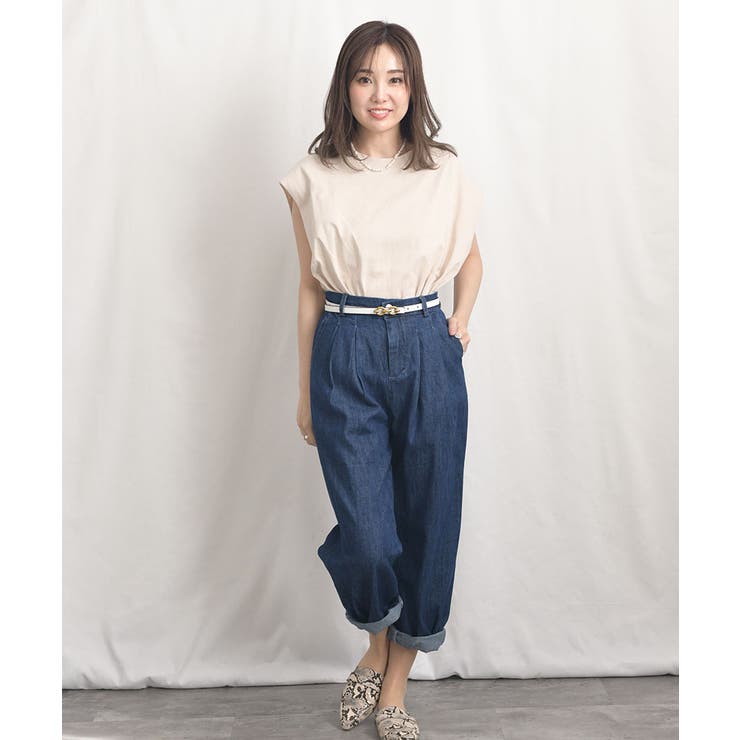 ベージュ | Frenchsleeve long T | ARGO TOKYO