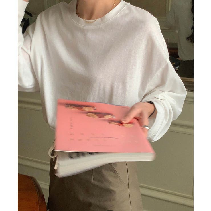 スプリングカラーロングスリーブカラートップス 24065 コットンロンT | ARGO TOKYO | 詳細画像3 