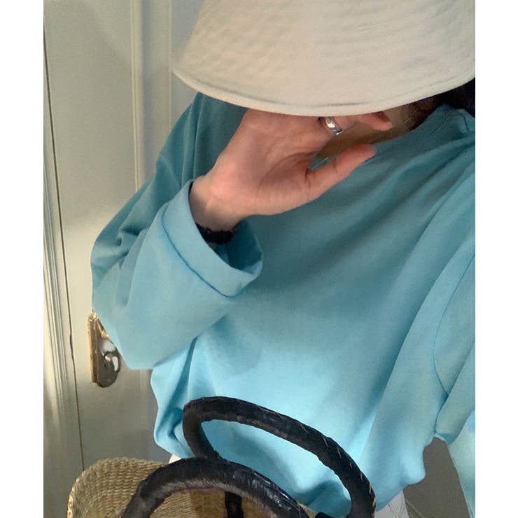 スプリングカラーロングスリーブカラートップス 24065 コットンロンT | ARGO TOKYO | 詳細画像24 