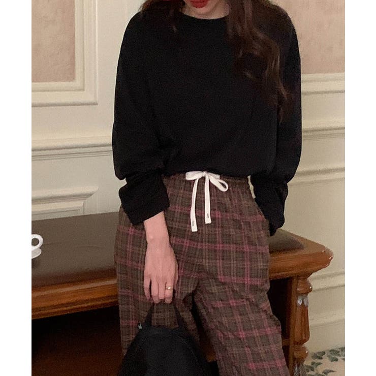 スプリングカラーロングスリーブカラートップス 24065 コットンロンT | ARGO TOKYO | 詳細画像26 