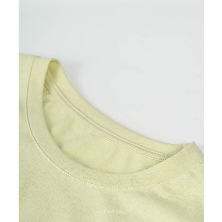 スプリングカラーロングスリーブカラートップス 24065 コットンロンT | ARGO TOKYO | 詳細画像31 