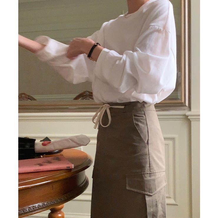 スプリングカラーロングスリーブカラートップス 24065 コットンロンT | ARGO TOKYO | 詳細画像5 