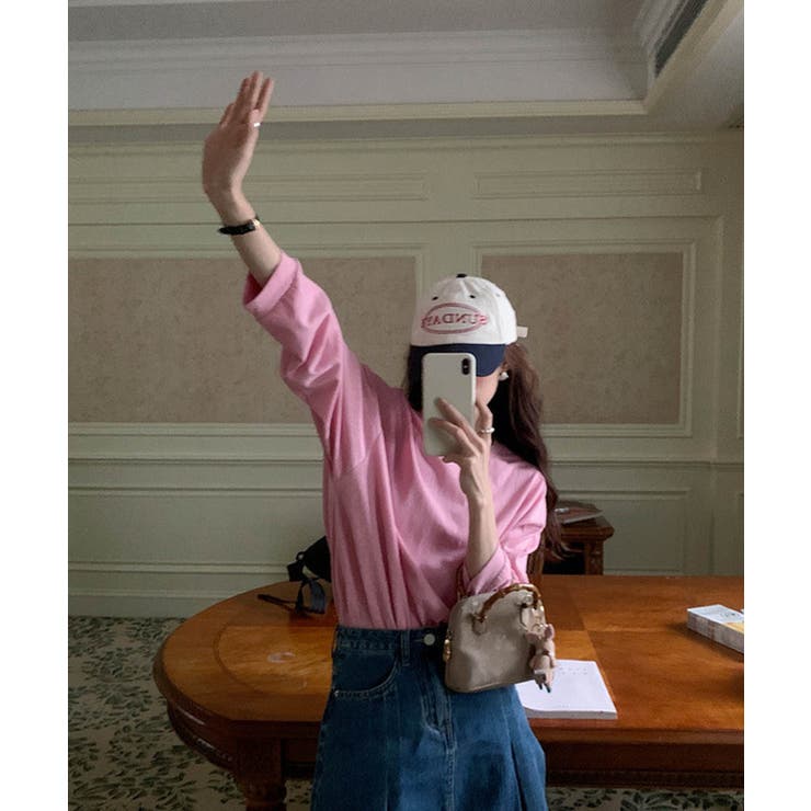 スプリングカラーロングスリーブカラートップス 24065 コットンロンT | ARGO TOKYO | 詳細画像9 