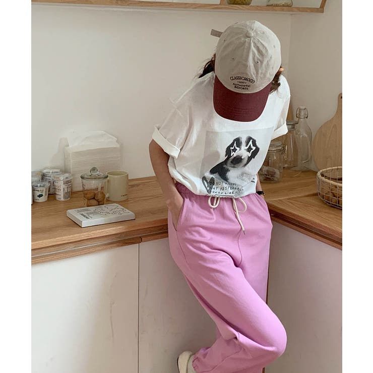 ワンちゃんプリントコットンTシャツ 24066 プリントTシャツ | ARGO TOKYO | 詳細画像16 