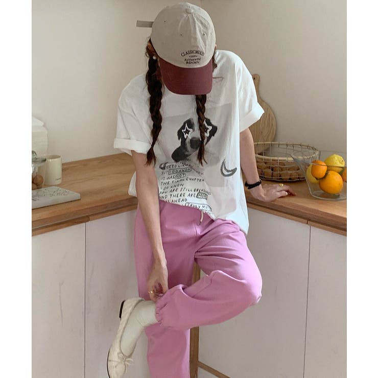 ワンちゃんプリントコットンTシャツ 24066 プリントTシャツ | ARGO TOKYO | 詳細画像19 