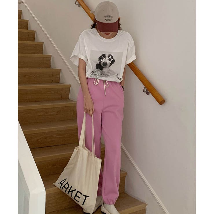 ワンちゃんプリントコットンTシャツ 24066 プリントTシャツ | ARGO TOKYO | 詳細画像23 