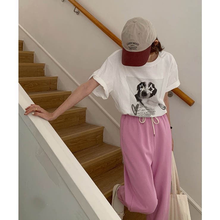 ワンちゃんプリントコットンTシャツ 24066 プリントTシャツ | ARGO TOKYO | 詳細画像24 