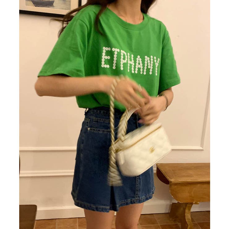 LOGOプリントコットンTシャツ 24067 ロゴTシャツ | ARGO TOKYO | 詳細画像18 