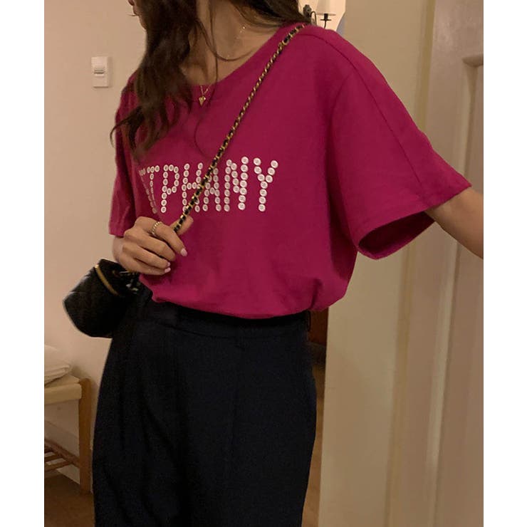 LOGOプリントコットンTシャツ 24067 ロゴTシャツ | ARGO TOKYO | 詳細画像9 
