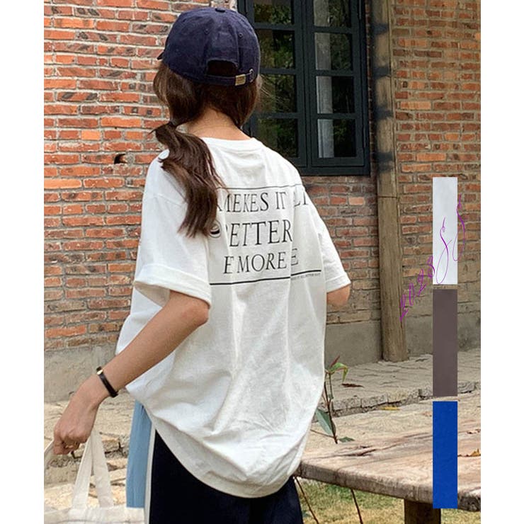 リバーシブルプリントTシャツ 24069 ロゴT | ARGO TOKYO | 詳細画像1 