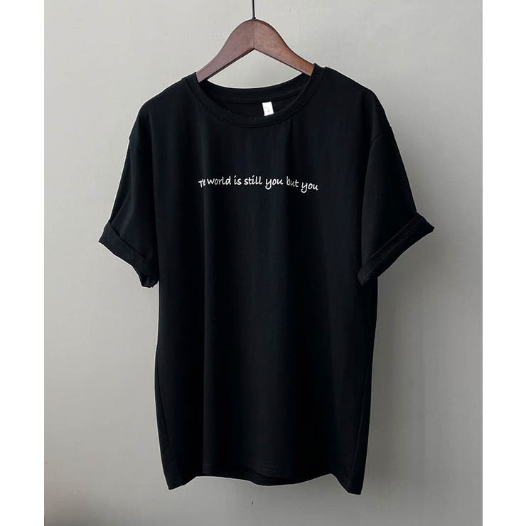 ブラック | Crew neck Logo | ARGO TOKYO