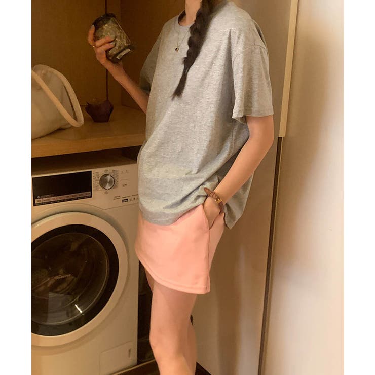 グレー | バックロゴコットンTシャツ 24073 バックプリント | ARGO TOKYO