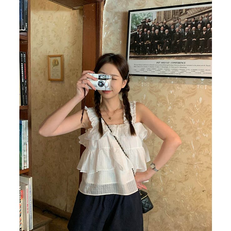 レイヤードギャザーティアードトップス 24088 ギャザートップス | ARGO TOKYO | 詳細画像12 