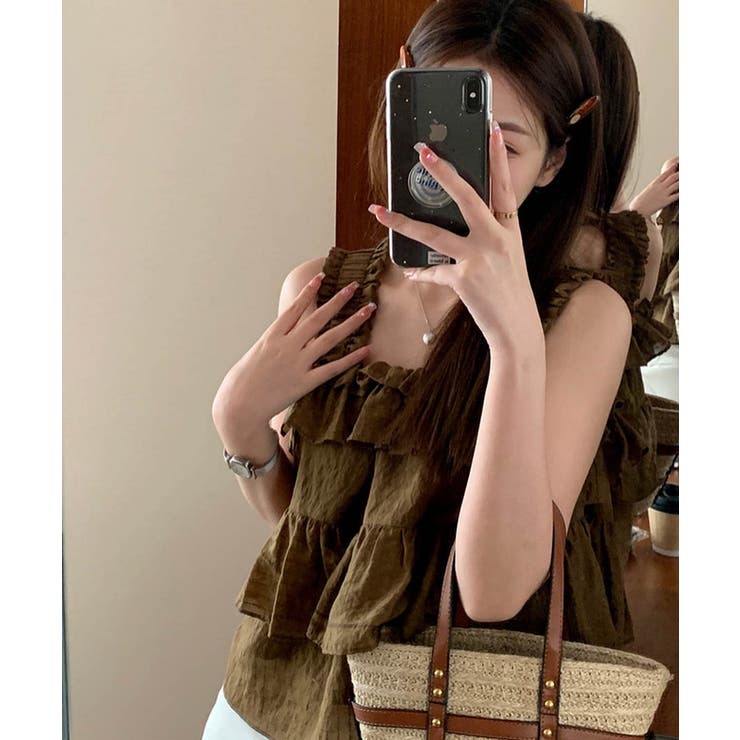 レイヤードギャザーティアードトップス 24088 ギャザートップス | ARGO TOKYO | 詳細画像20 