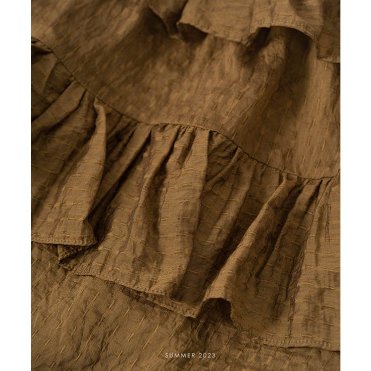 レイヤードギャザーティアードトップス 24088 ギャザートップス | ARGO TOKYO | 詳細画像28 