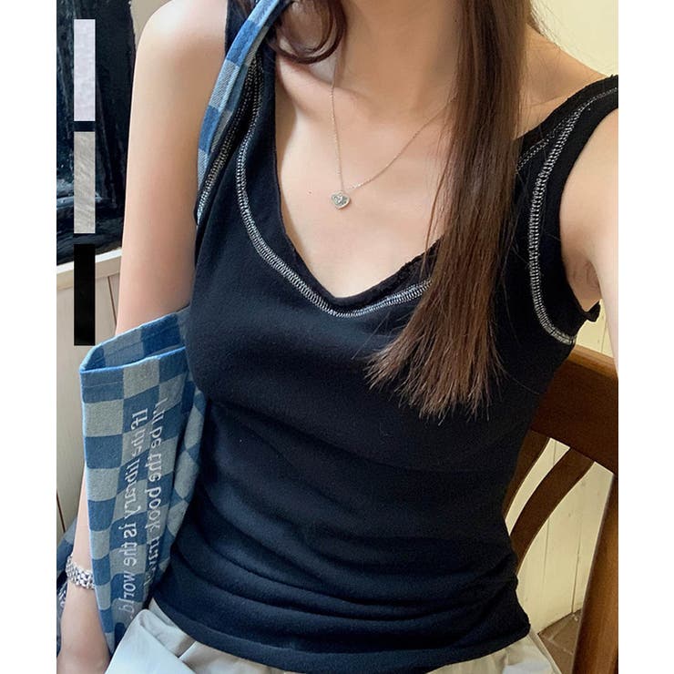 レイヤードシアータンク 24089 レイヤードタンク | ARGO TOKYO | 詳細画像1 