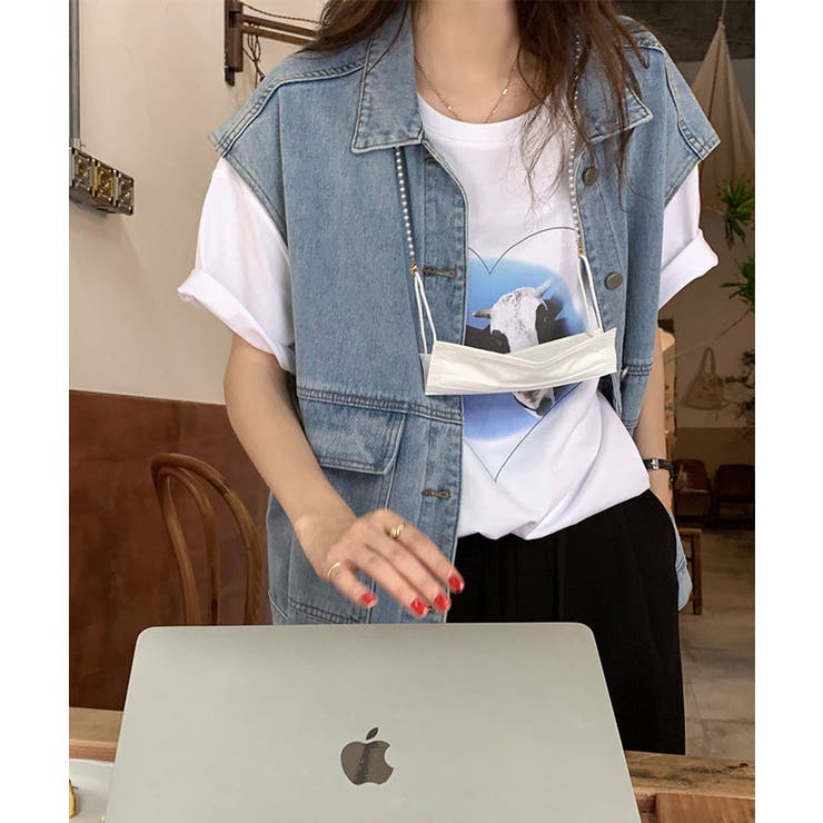 デニムオーバーベスト 24095 デニムベスト | ARGO TOKYO | 詳細画像11 