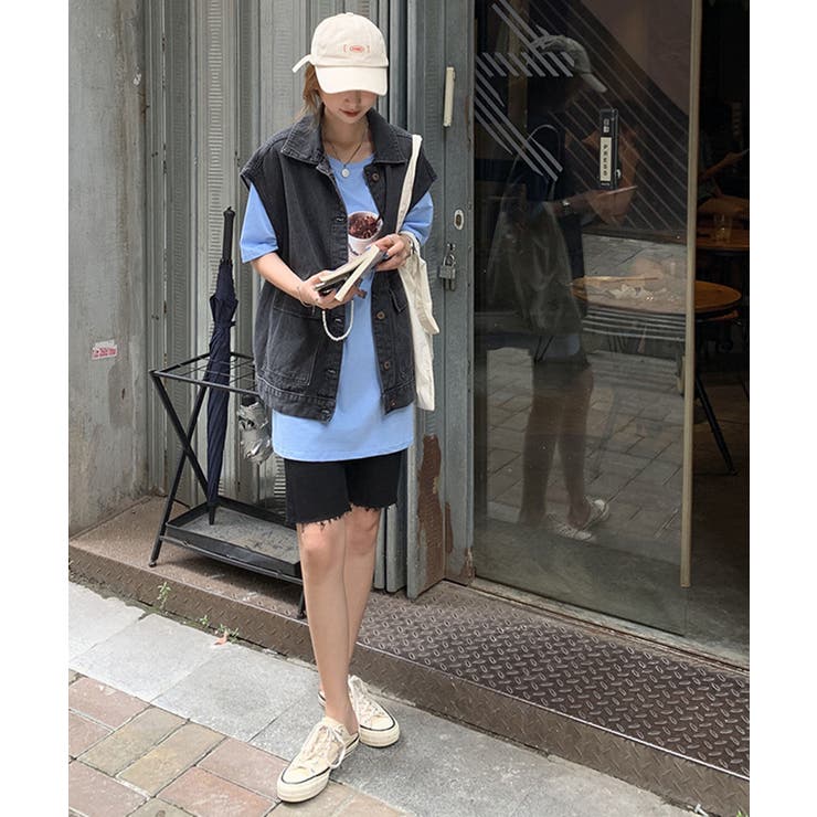 デニムオーバーベスト 24095 デニムベスト | ARGO TOKYO | 詳細画像28 